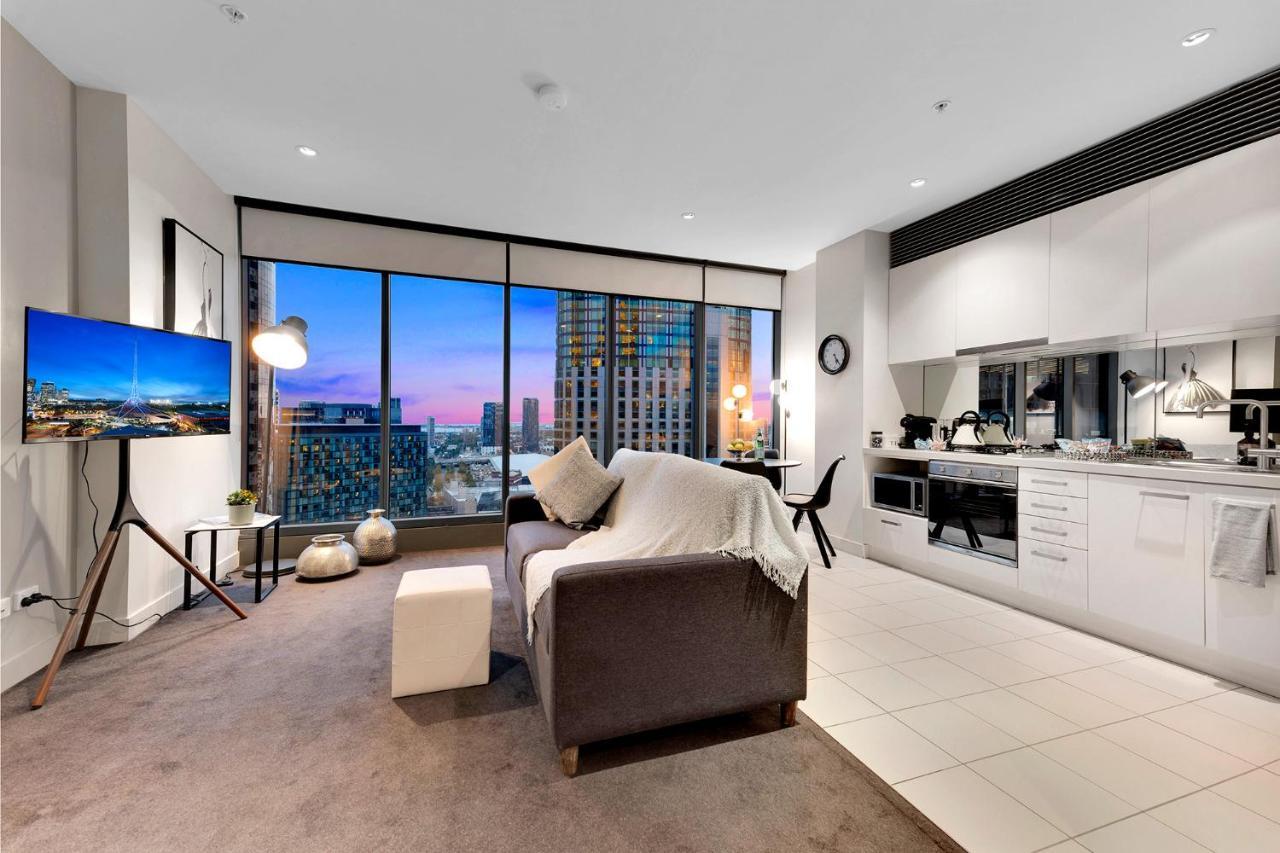 Opulent Level 25 Condo With Breathtaking Views Ville de Ville de Melbourne Extérieur photo